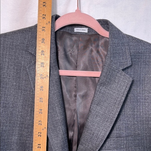Calvin Klein Gray Sport Coat with Notch Lapels - Picture 6 of 7